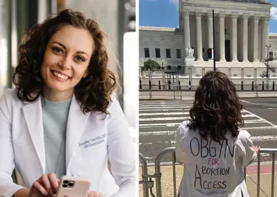 ‘There’s no shame in changing your mind’: How this OB/GYN went from anti-abortion to protesting the overturn of Roe v. Wade