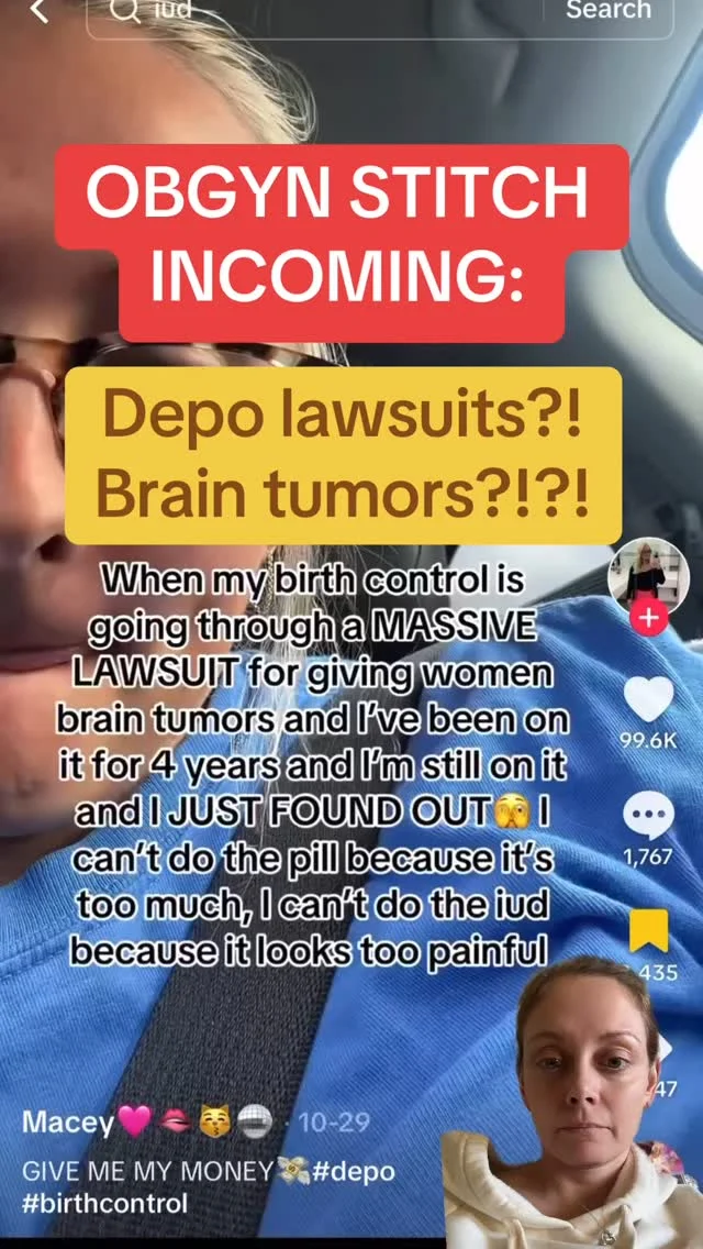 Do you feel better or worse after watching this??

➡️And I forgot to say in the video - your risks in pregnancy are waaaay higher than a 5 in 10,000 risk of meningioma, but a lawyer may forget to mention that 👀

❓Does this video help??

#obgyn #depo #depoprovera #deposhot #depolawsuit #birthcontrolshot #birthcontrol #letstalkabout